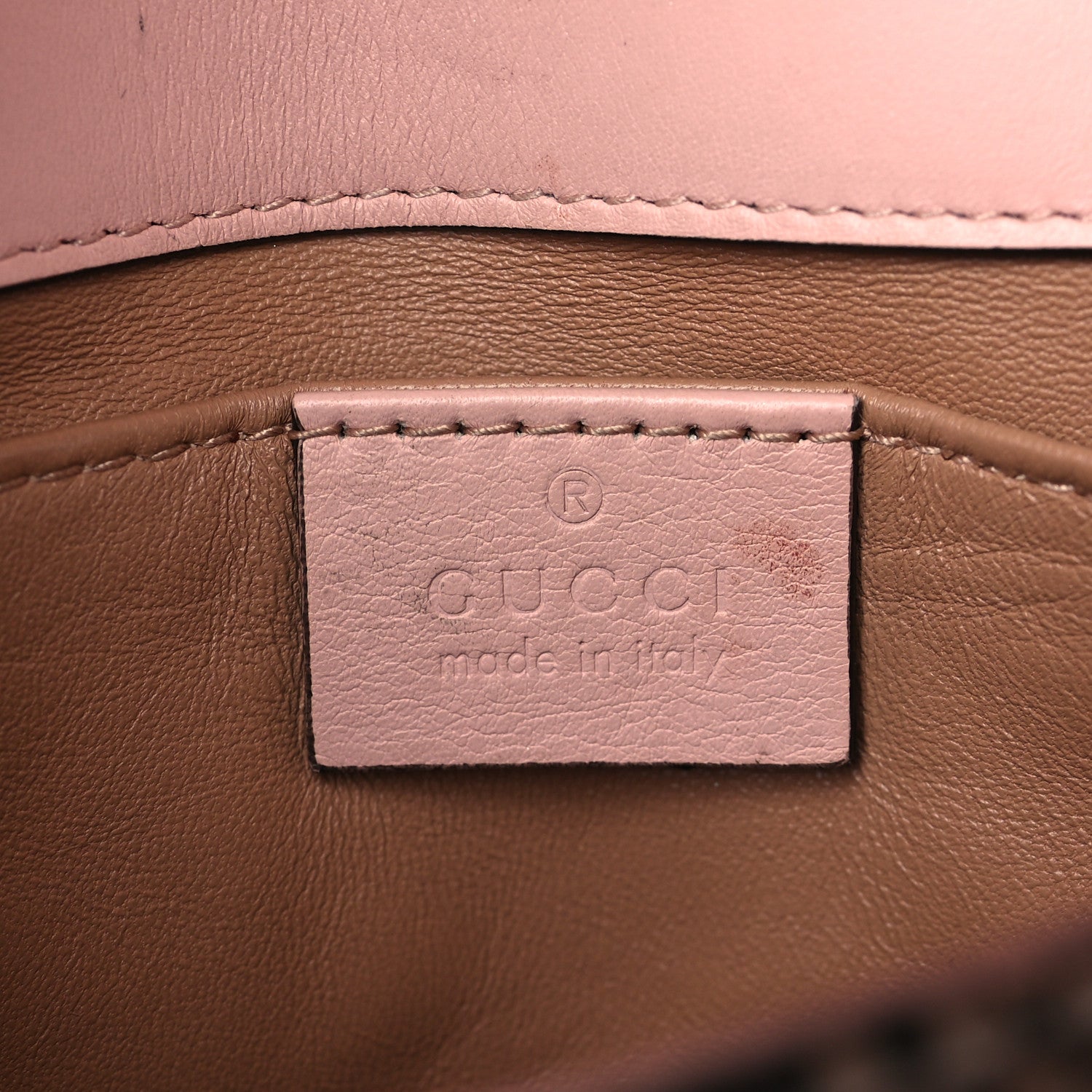 Gucci Python Matelasse Mini GG Marmont Shoulder Bag Light Pink 6 of 11