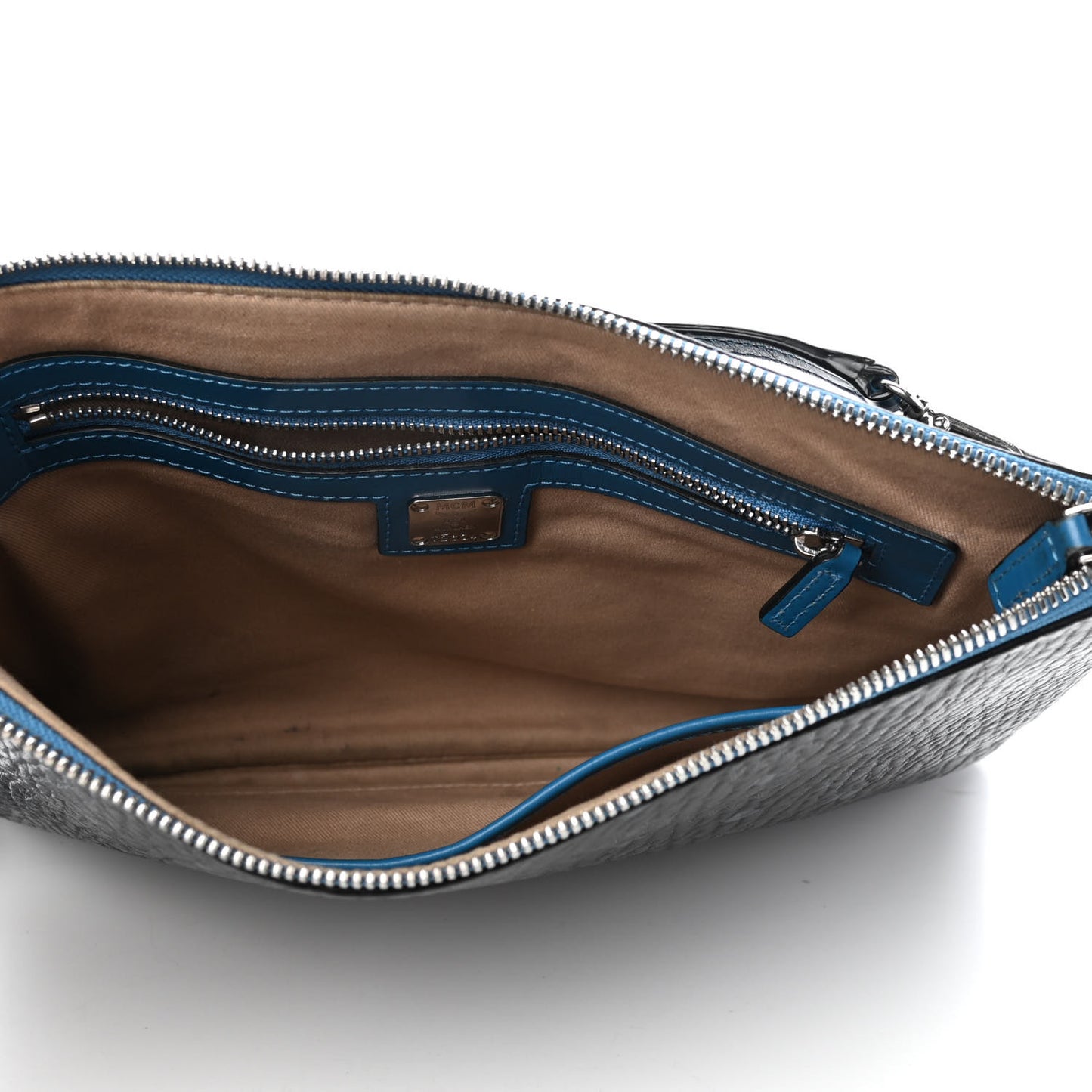 Visetos Medium Crossbody Pouch Black Blue