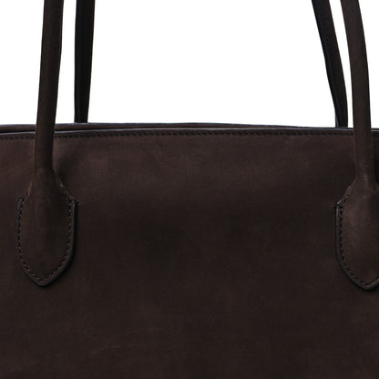 The Row Nubuck Terrasse Bag Dark Mocha 7 of 9