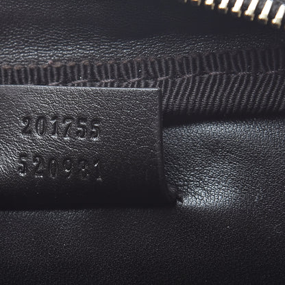 Gucci Guccissima Zip Clutch Dark Brown 7 of 7
