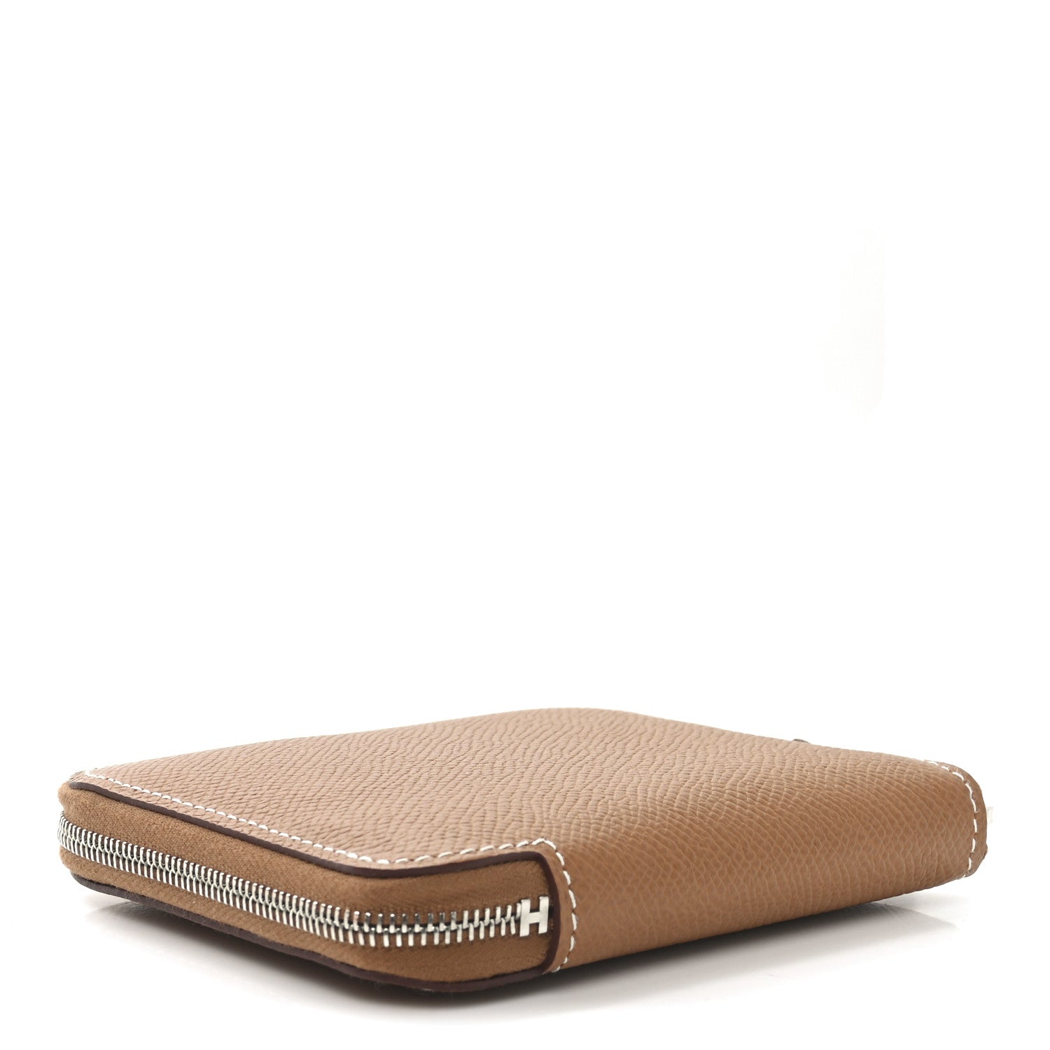 Hermes Epsom Silk'in Compact Wallet Gold 4 of 7