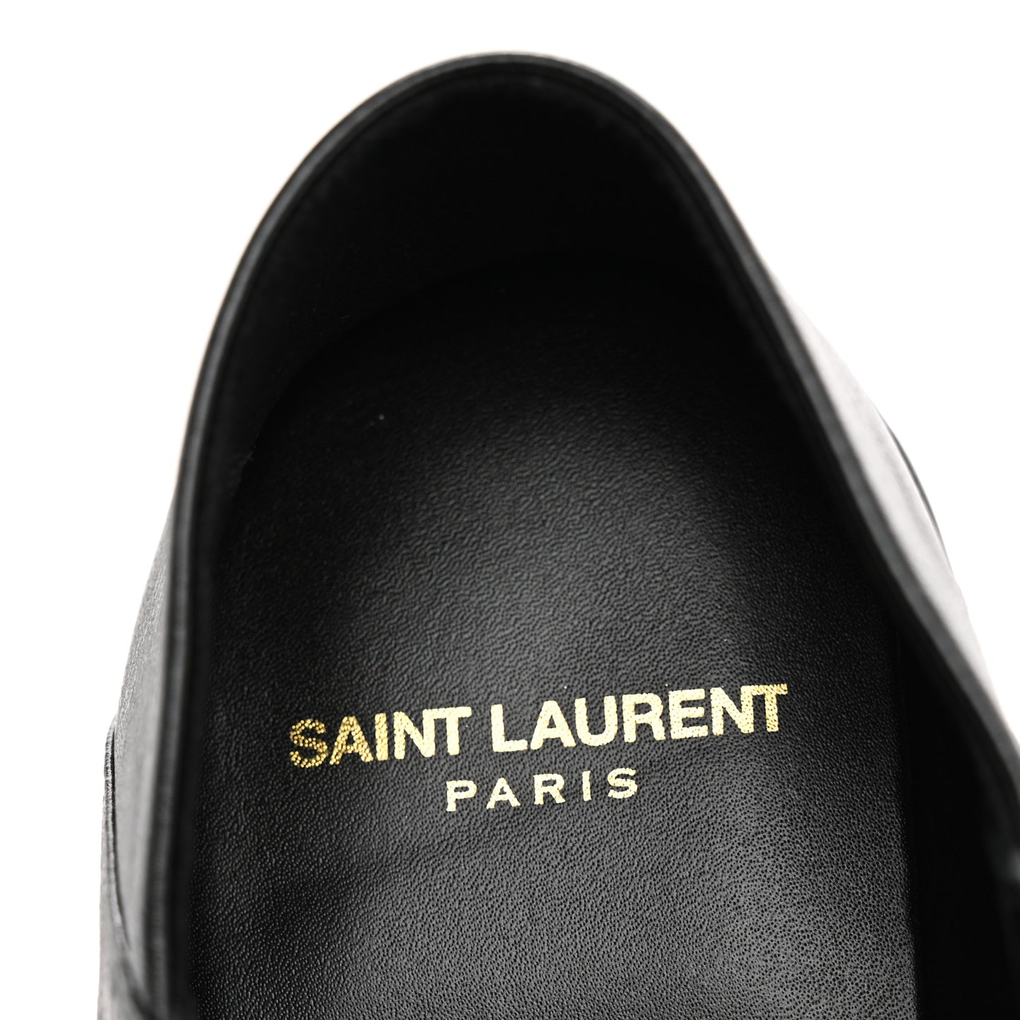 Calfskin Le Loafer Foldable Mens Penny Slippers 40 Black