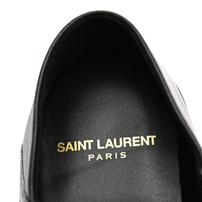 Saint Laurent Calfskin Le Loafer Foldable Mens Penny Slippers 40 Black 8 of 10