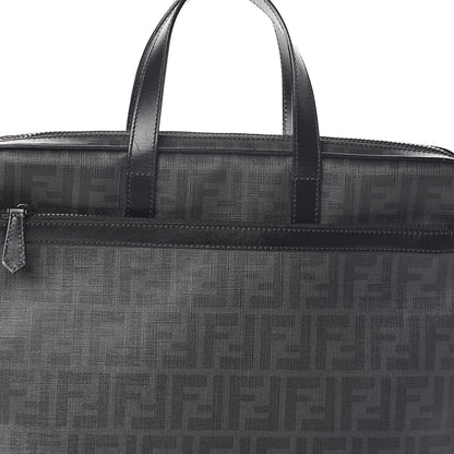 Fendi Zucca Spalmati Briefcase Black 7 of 9