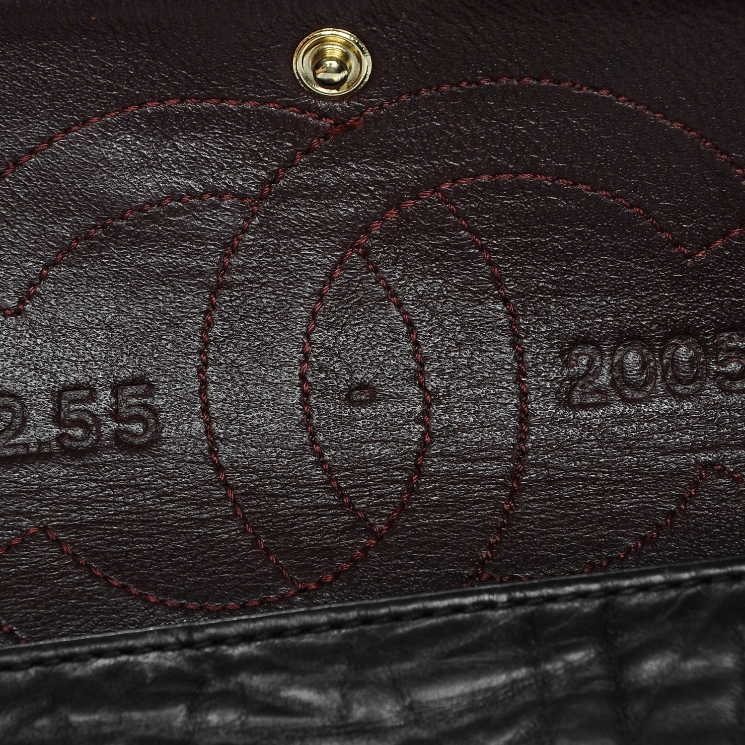Chanel Aged Calfskin Quilted 2.55 Reissue 226 Flap Black 7 of 8