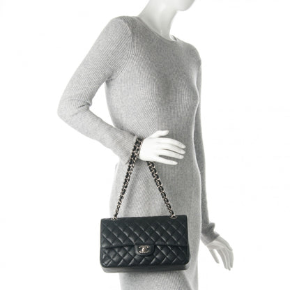 Chanel Caviar Quilted Medium Double Flap Black 2 of 7