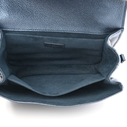 Louis Vuitton Metallic Empreinte Monogram Giant Pochette Metis Navy Nacre 5 of 10