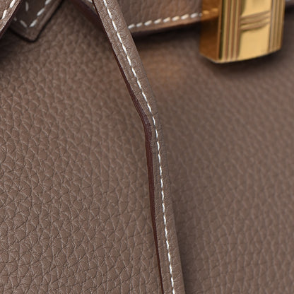 Hermes Togo Birkin 35 Etoupe 37 of 38