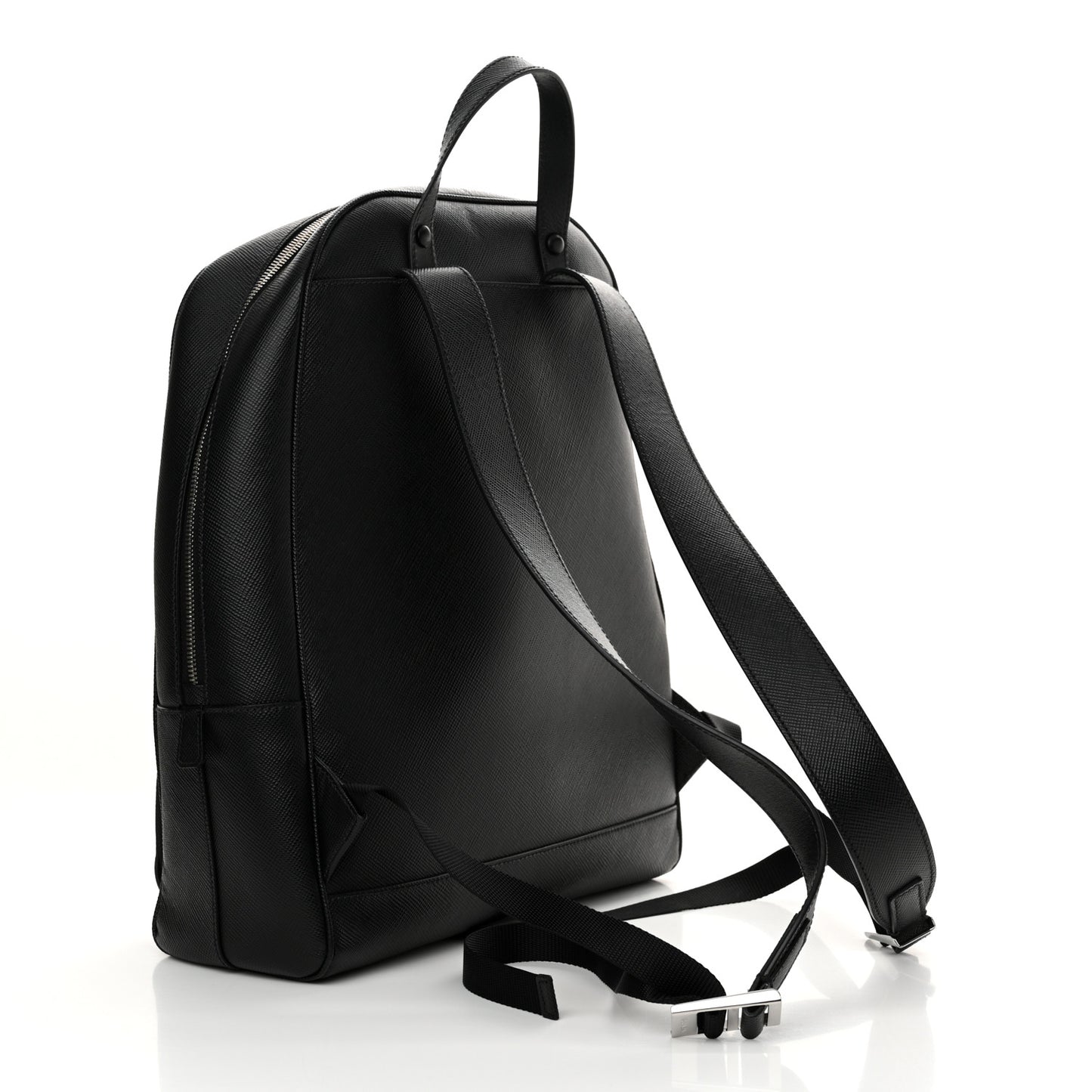 Saffiano Backpack Black