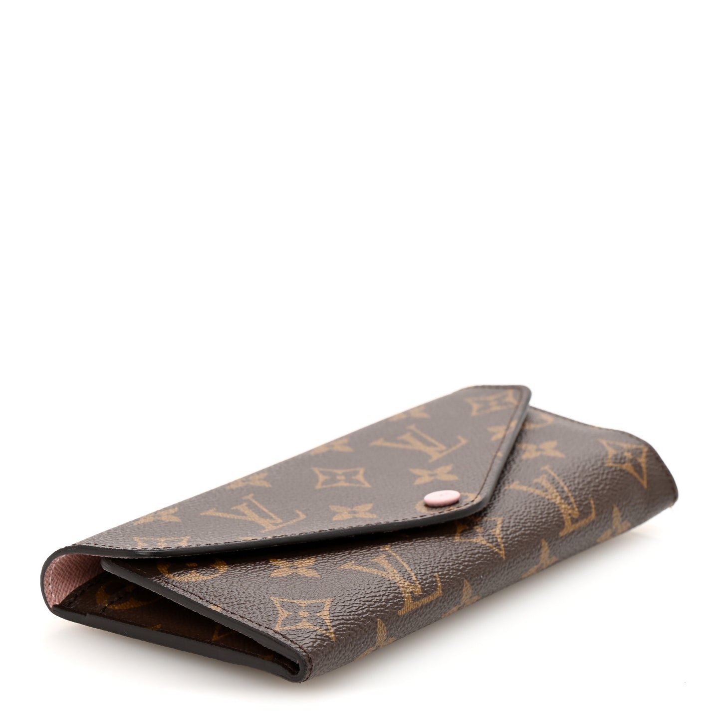 Monogram Josephine Wallet Rose Ballerine