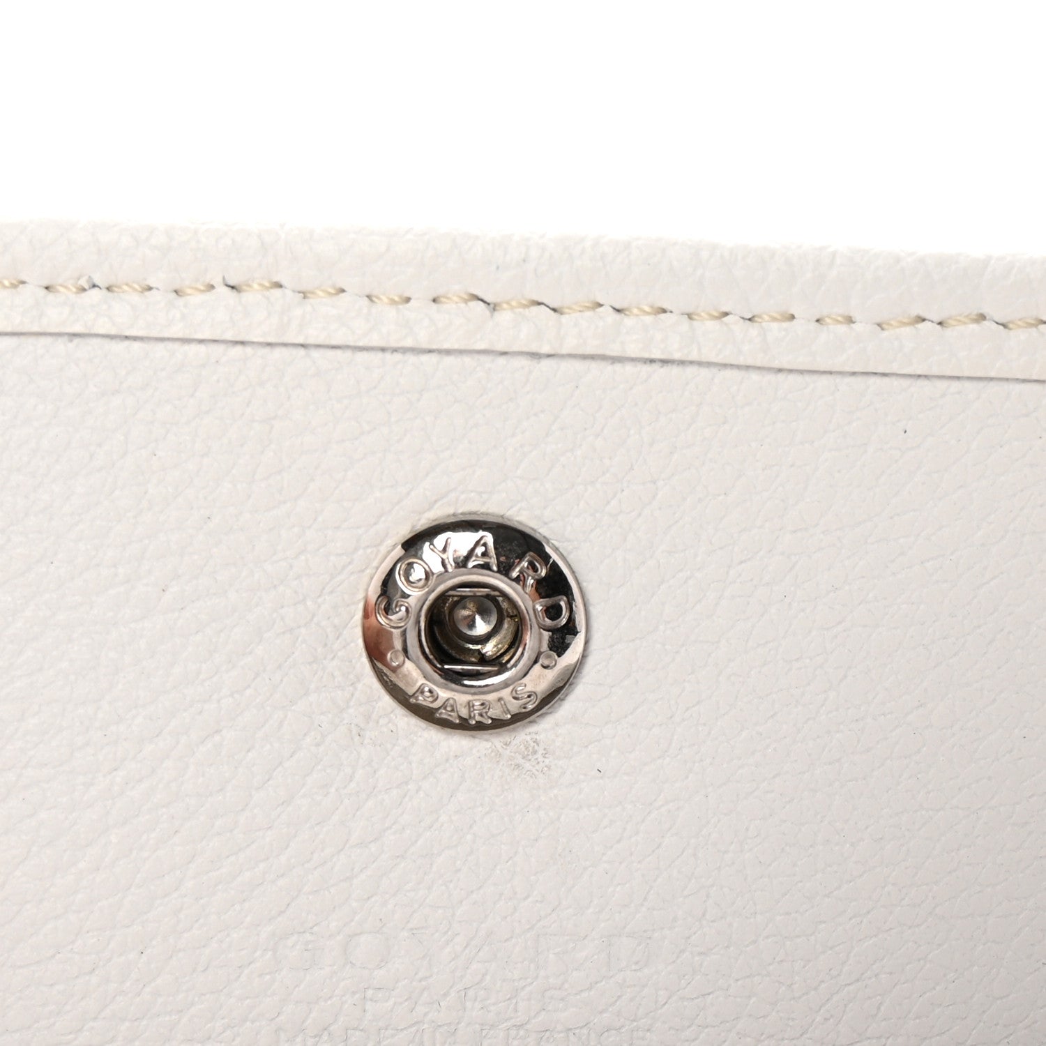 Goyard Goyardine Pouch White 6 of 6