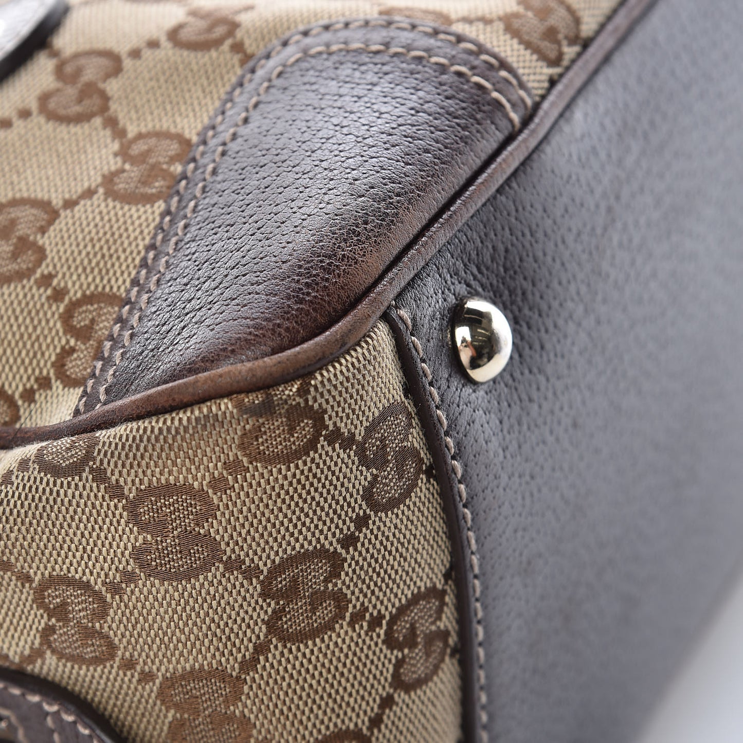 Monogram Small Princy Satchel Dark Brown