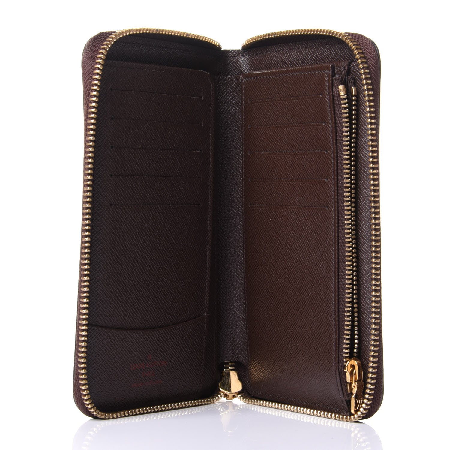 Louis Vuitton Damier Ebene Zippy Compact Wallet 3 of 3