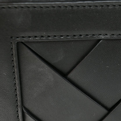 Christian Louboutin Calfskin Woven Small Sweet Charity NV Shoulder Bag Black 10 of 12