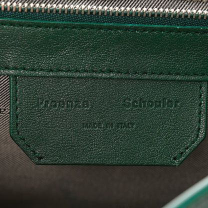 Proenza Schouler Lambskin Medium PS1 Satchel Forest Green 6 of 10