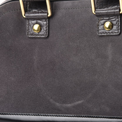 Louis Vuitton Havane Stamped Trunk Bowler PM Gray 10 of 10