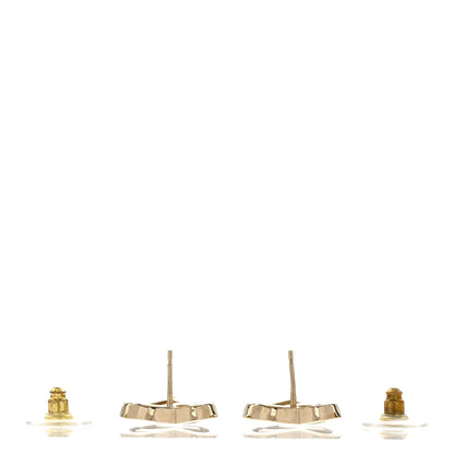 Chanel Metal CC Heart Coco In Love Earrings Gold 3 of 5