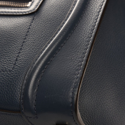 Celine Drummed Calfskin Mini Luggage Orage 11 of 12