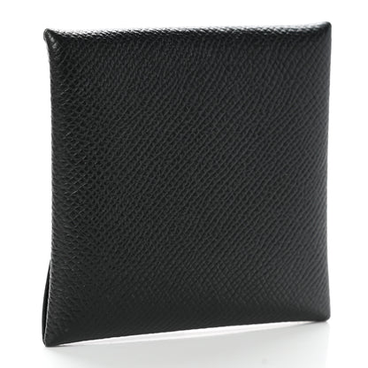 Hermes Epsom Bastia Coin Purse Black 3 of 7