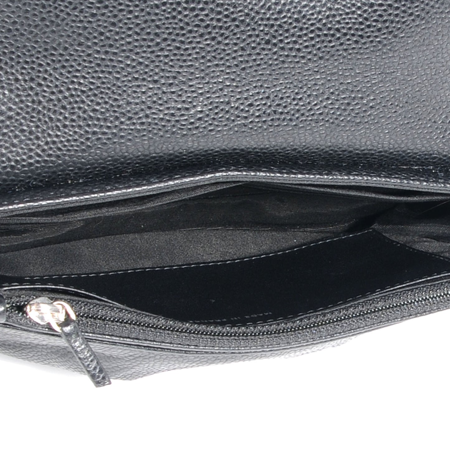 Caviar Half Moon Wallet On Chain WOC Black