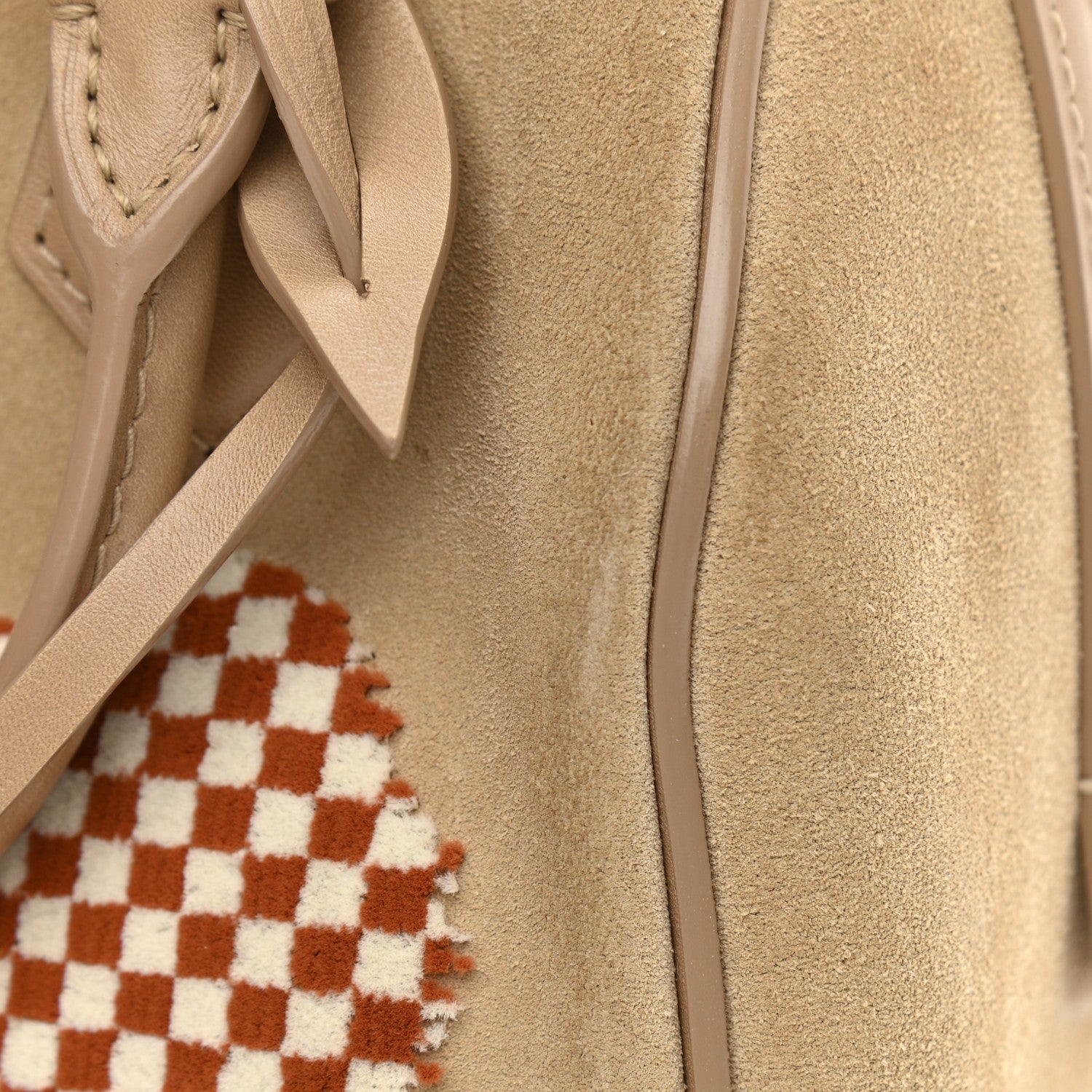 Louis Vuitton Suede Cubic Illusion Fleur Speedy Cube PM Beige 11 of 14