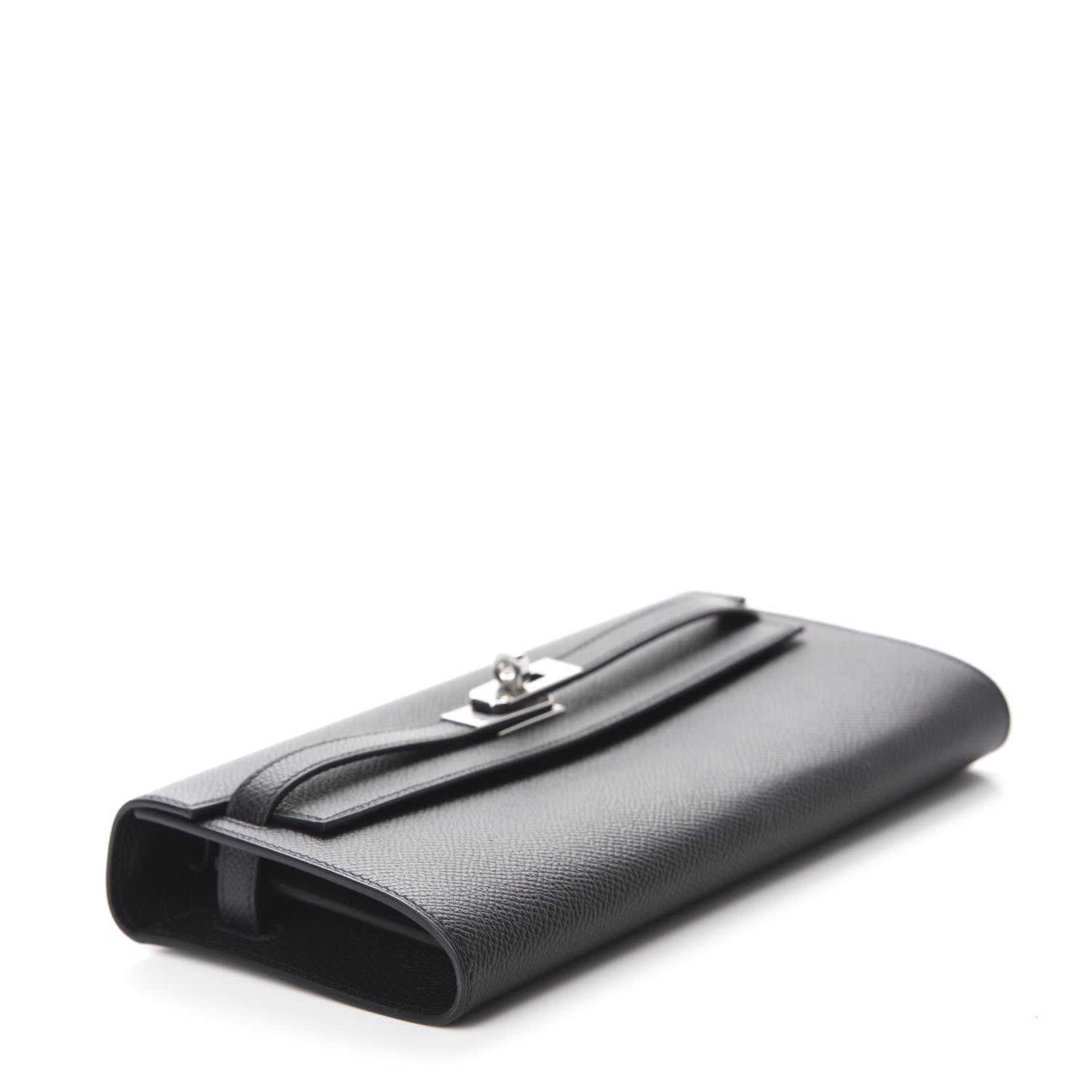Hermes Epsom Kelly Wallet To Go Black 4 of 10