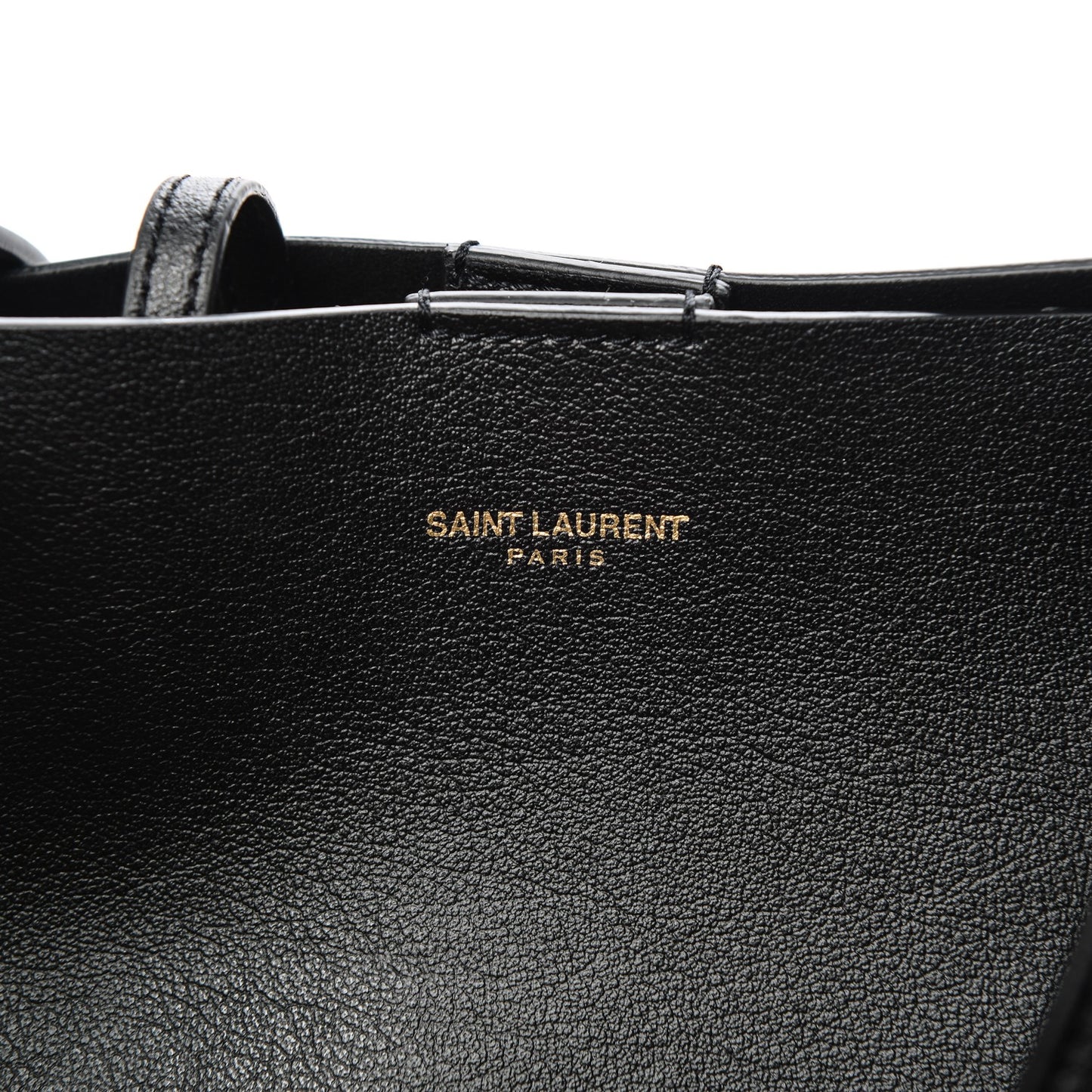 Calfskin Large Shopping Tote Black