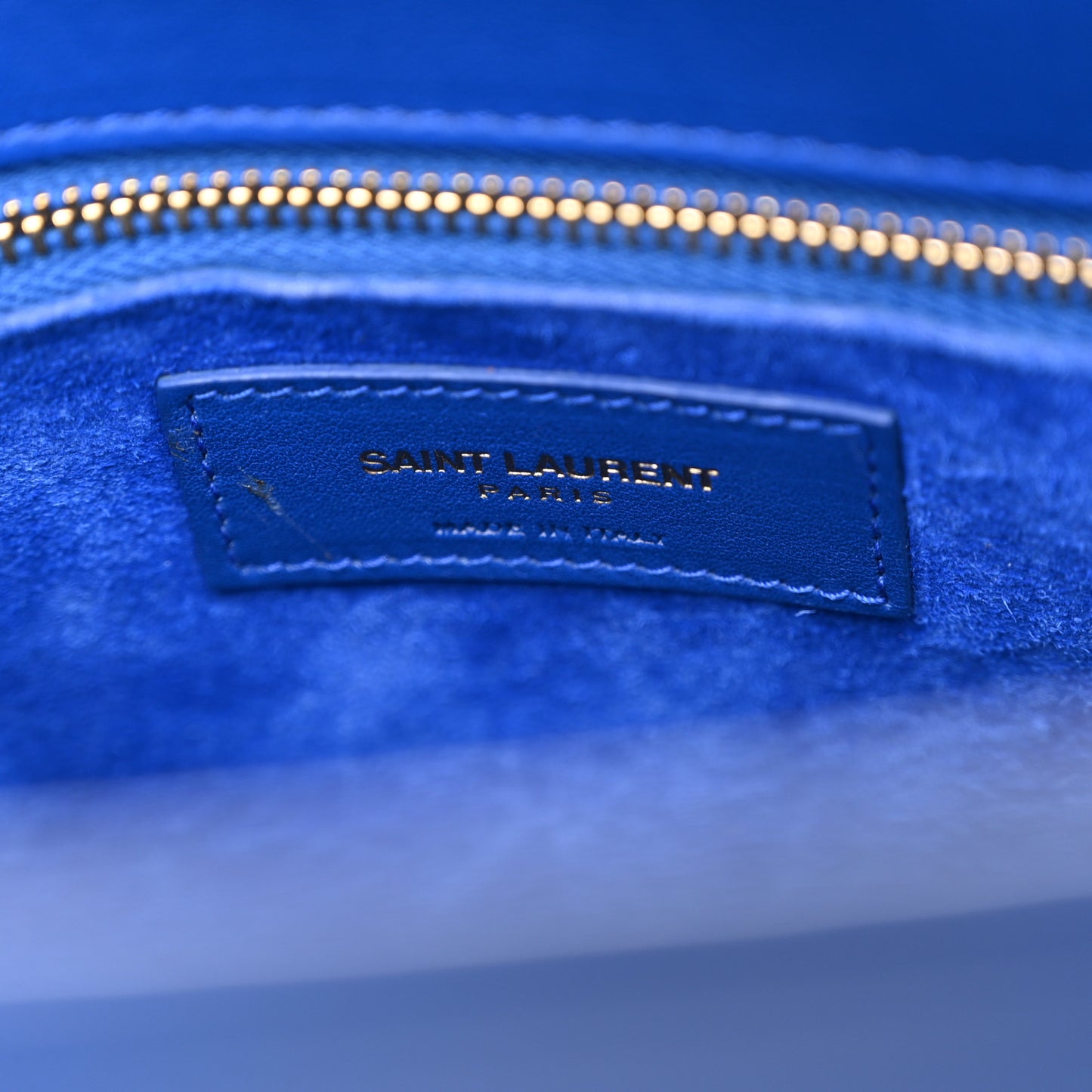 Calfskin Small Sac De Jour Royal Blue