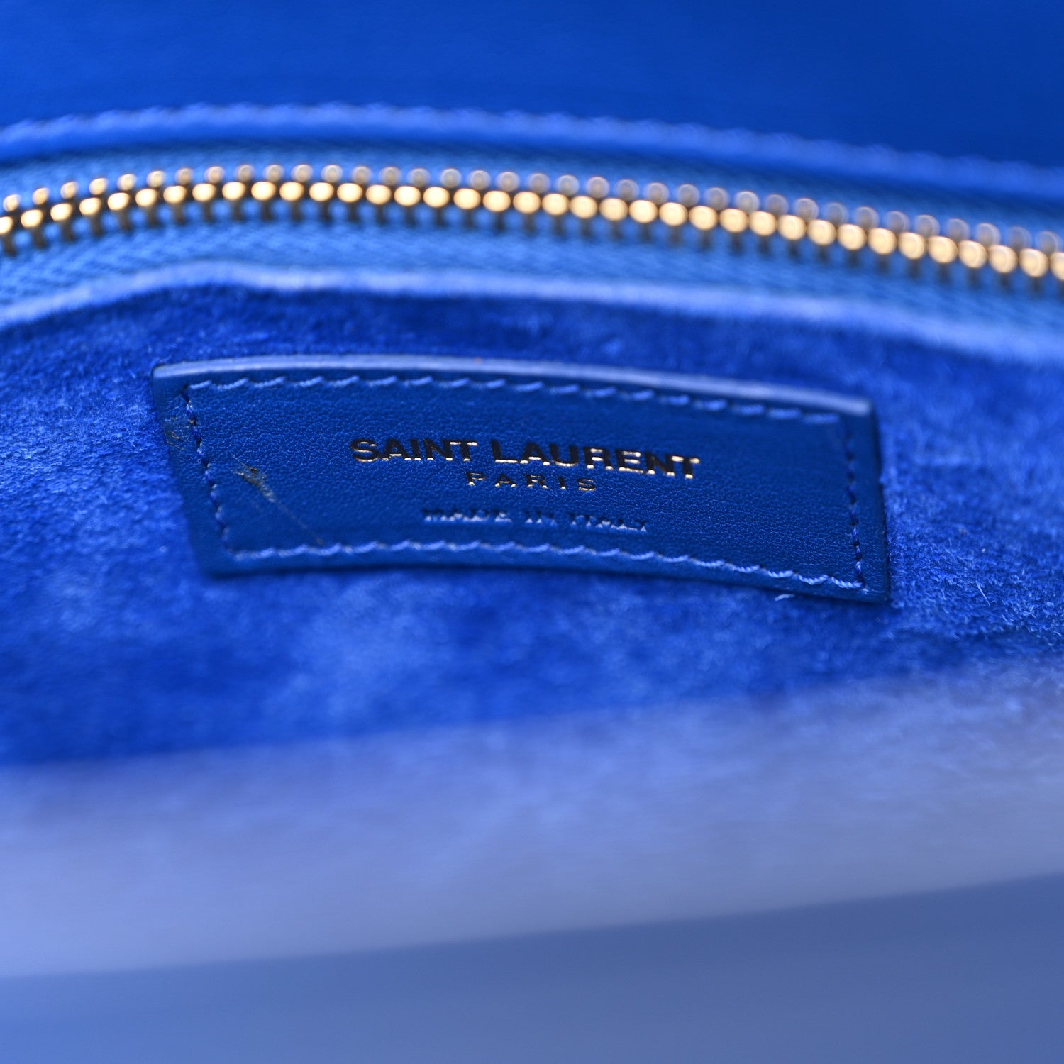 Saint Laurent Calfskin Small Sac De Jour Royal Blue 7 of 11
