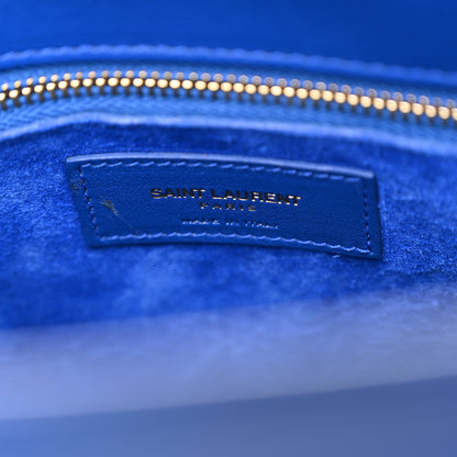 Saint Laurent Calfskin Small Sac De Jour Royal Blue 7 of 11