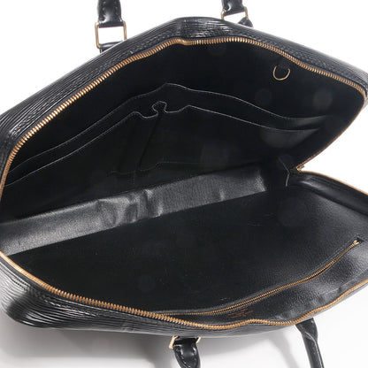Louis Vuitton Epi Porte-Documents Voyage Briefcase Black 5 of 7