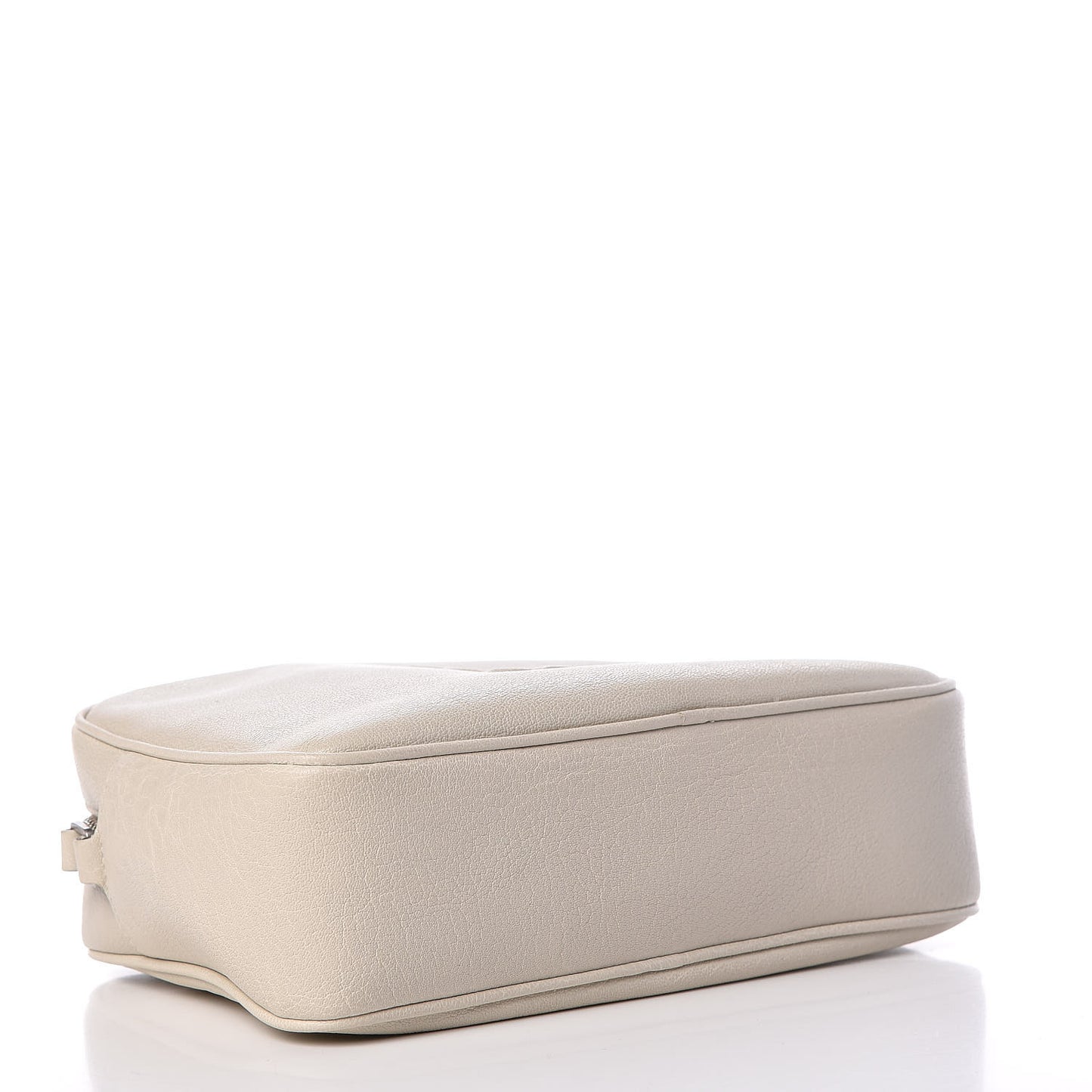Lambskin Monogram Small Lou Camera Bag Icy White