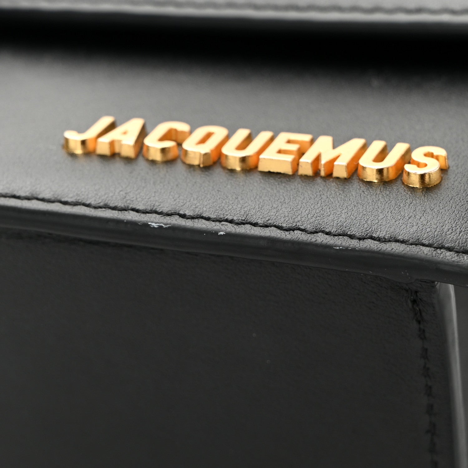 Jacquemus Smooth Calfskin Le Grand Bambino Black 1723853