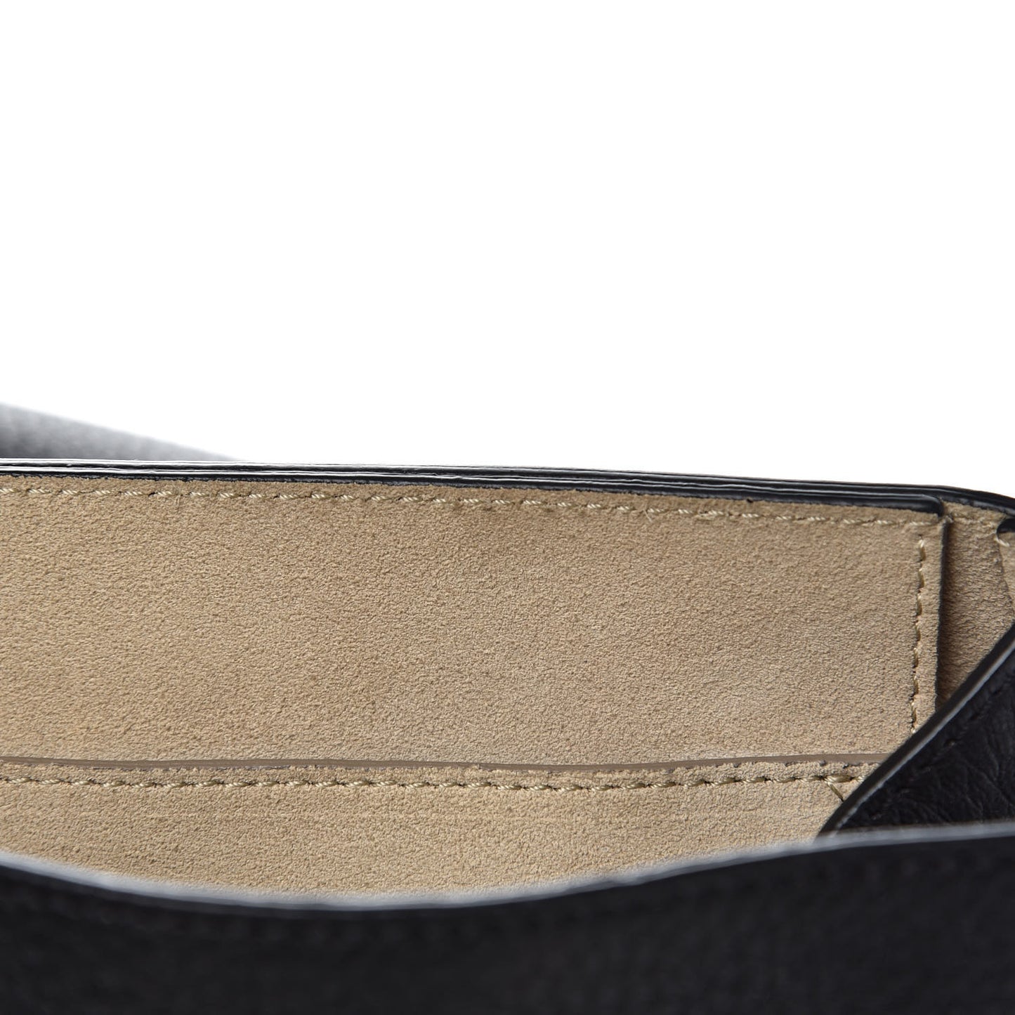 Grained Lambskin Drew Shoulder Bag Black