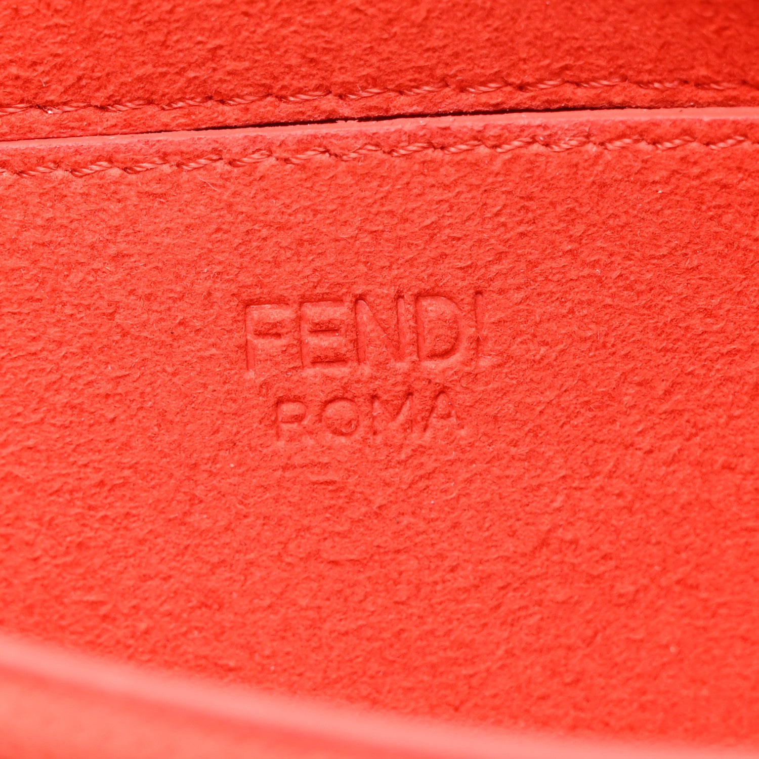Fendi Technical Fabric FF Midi Chain Baguette Tulipano 6 of 10