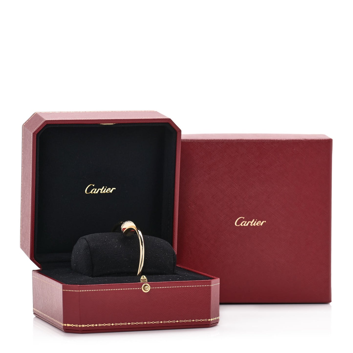18K Yellow Gold Diamond Juste Un Clou Bracelet 19