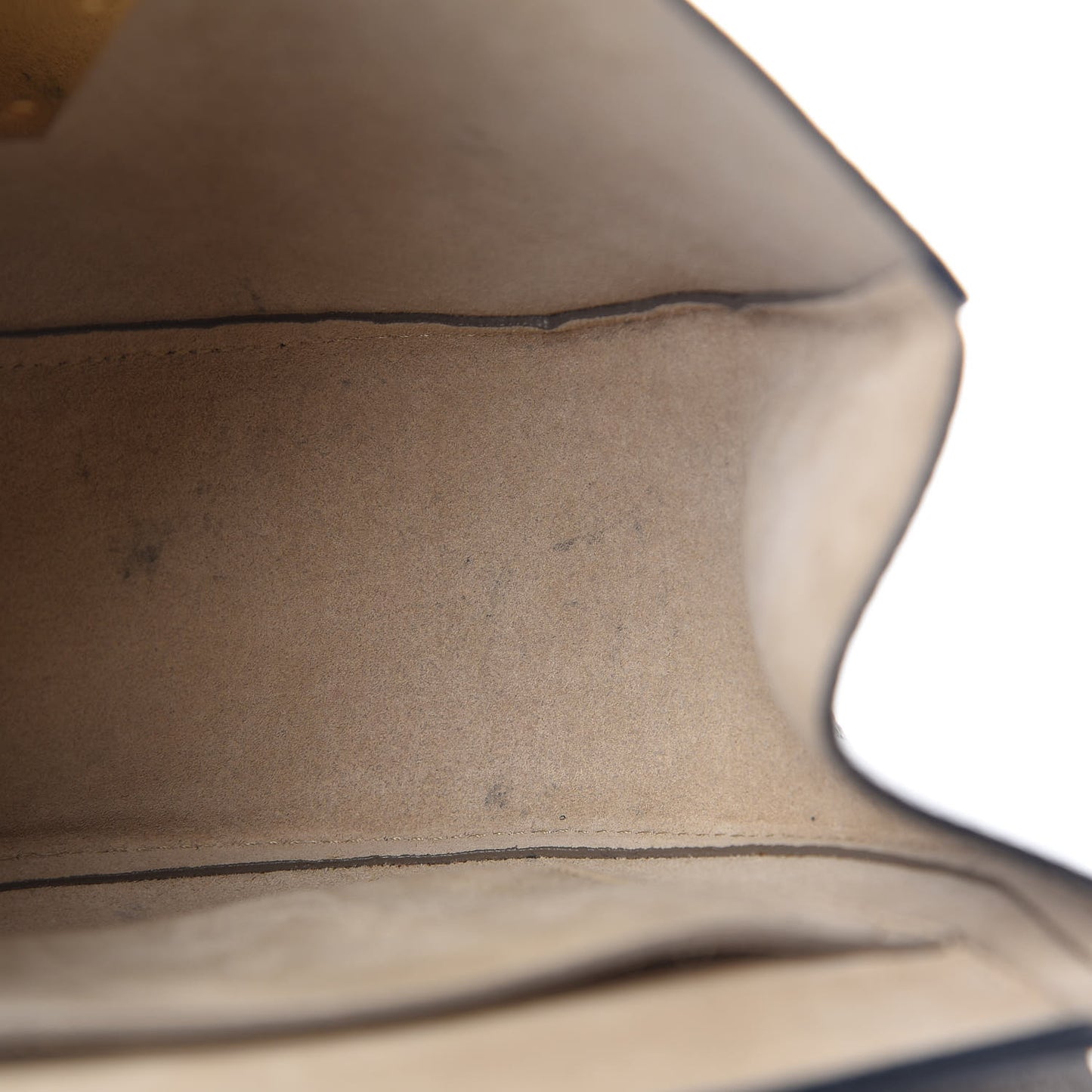 Grained Lambskin Drew Shoulder Bag Motty Grey