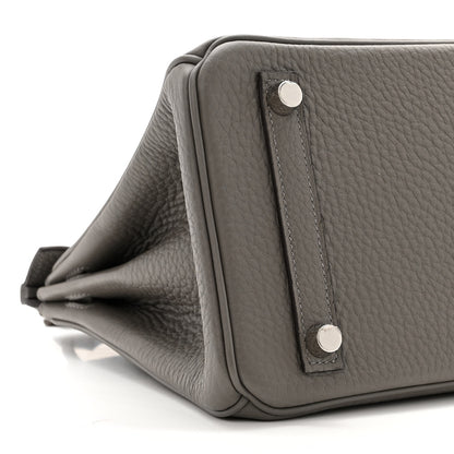 Hermes Togo Birkin 25 Gris Meyer 9 of 11