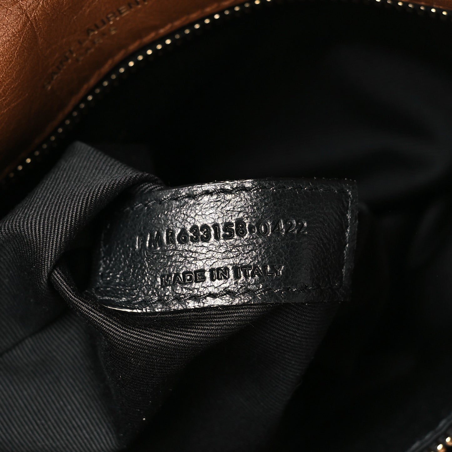 Crinkled Calfskin Matelasse Monogram Medium Niki Chain Satchel Caramel