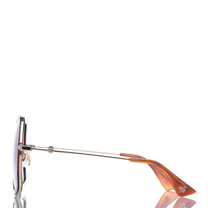 Gucci Square Frame Web GG0106S Sunglasses Tortoise 3 of 8