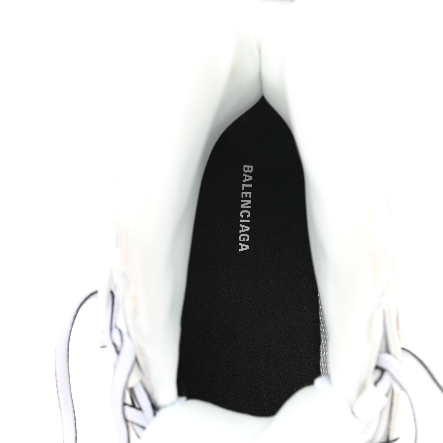 Balenciaga Mesh Nylon Womens Track Hike Sneakers 39 White 7 of 9