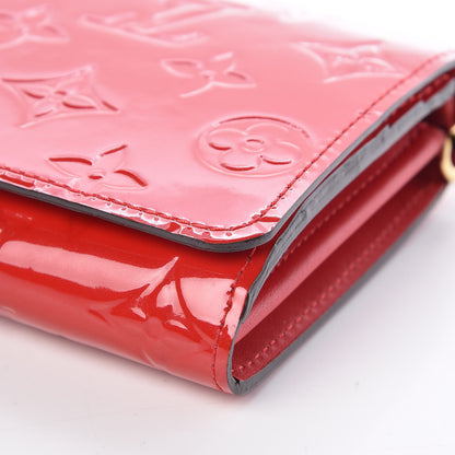Louis Vuitton Vernis Chaine Wallet Pomme D'Amour 9 of 10