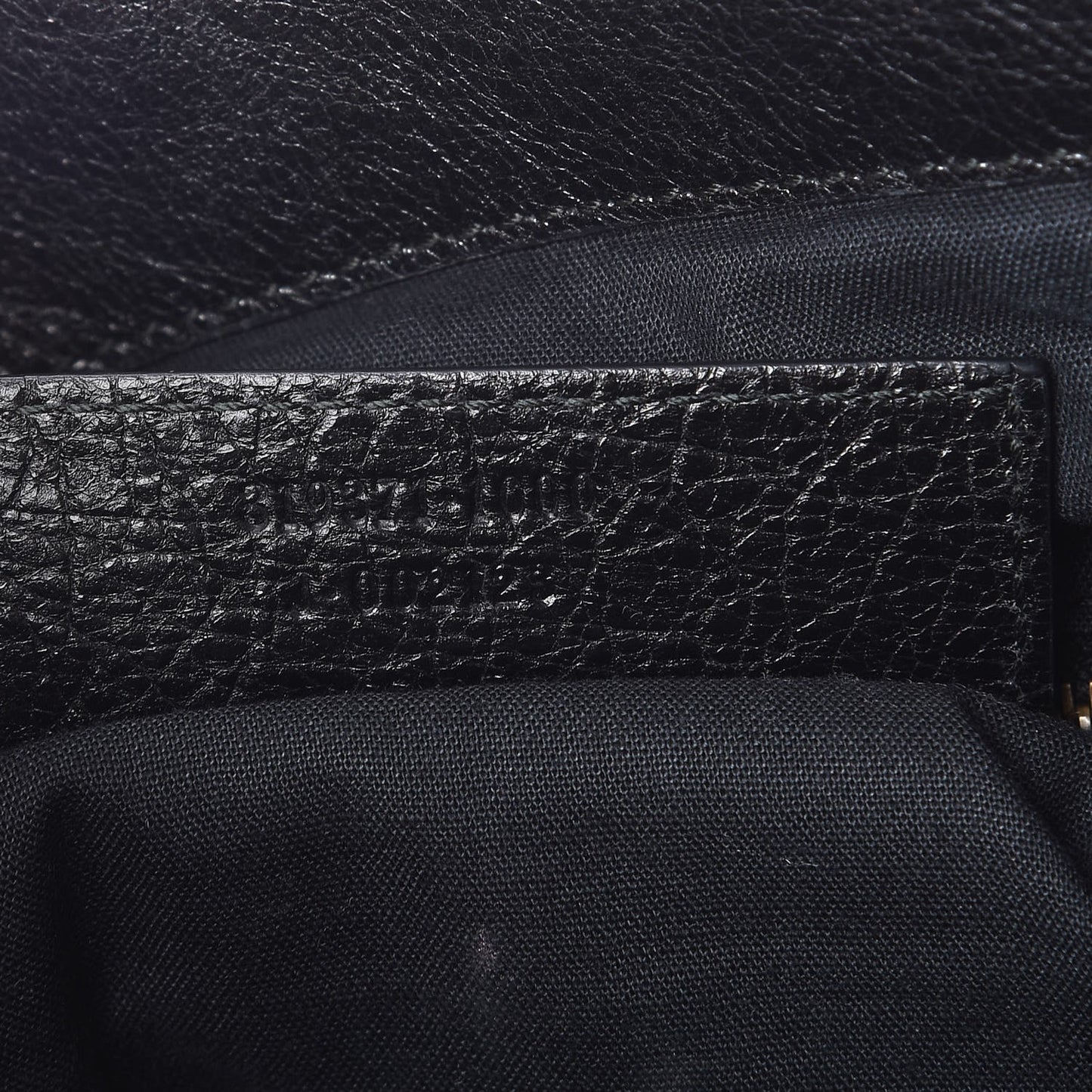Agneau Classic Hardware Bowling Bag Black