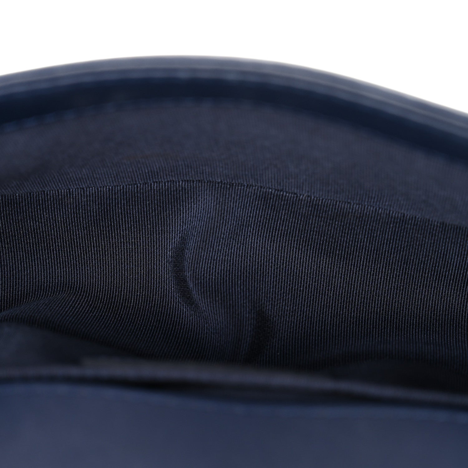 Chanel Calfskin Chevron Quilted Braided Small Boy Flap White Navy 5 of 12