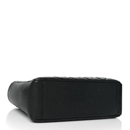 Chanel Caviar Quilted Petit Shopping Tote PST Black 4 of 10