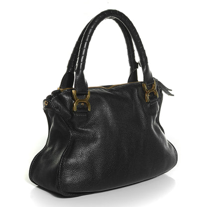 Chloe Calfskin Medium Marcie Satchel Black 3 of 9
