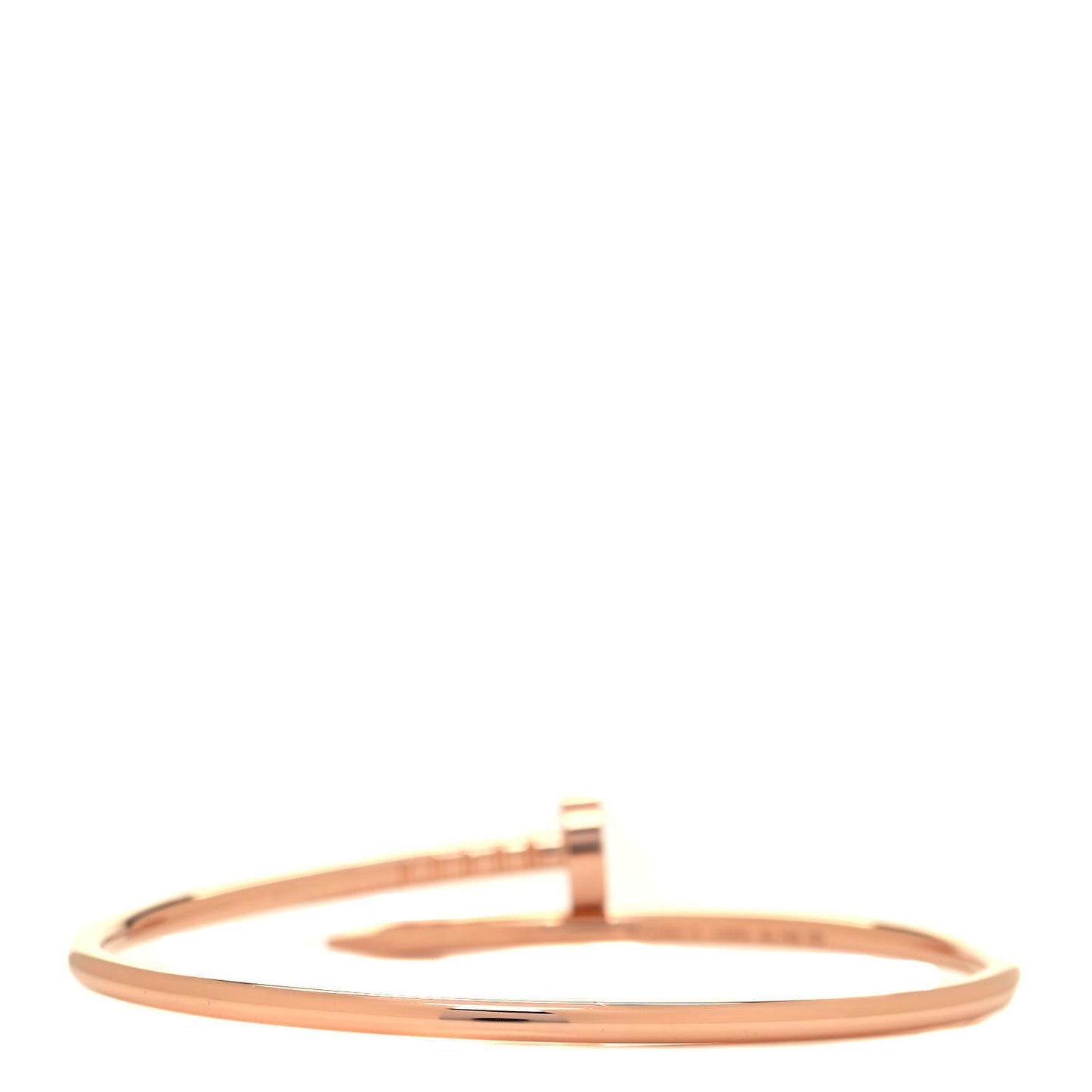 18K Pink Gold Small Juste Un Clou Bracelet 15