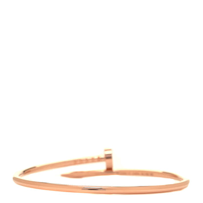 Cartier 18K Pink Gold Small Juste Un Clou Bracelet 15 4 of 5