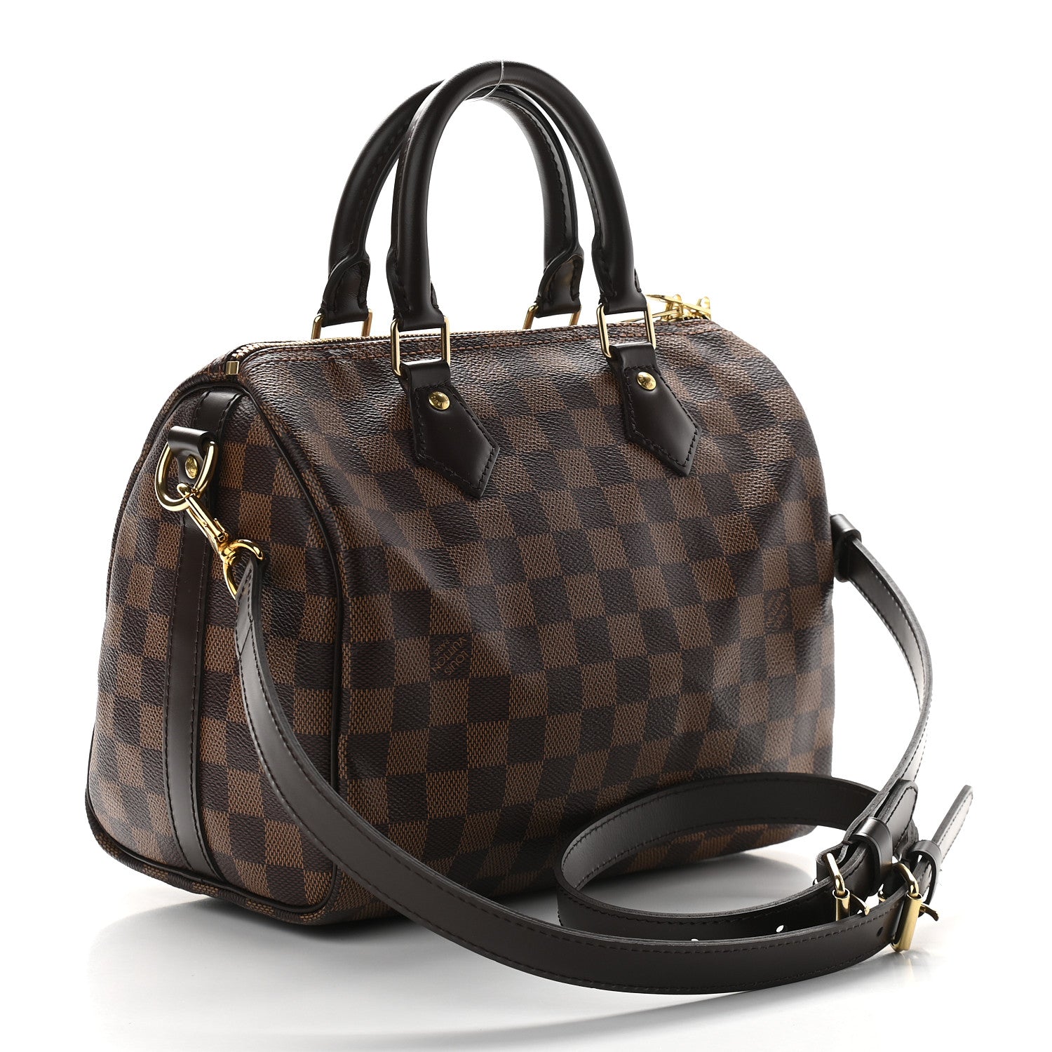 Louis Vuitton Damier Ebene Speedy Bandouliere 25 3 of 9