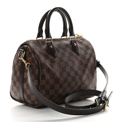 Louis Vuitton Damier Ebene Speedy Bandouliere 25 3 of 9